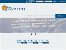 Tablet Screenshot of ifxnetworks.com
